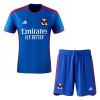 Dječji Dresovi Olympique Lyonnais Gostujući 2023-24 - Kratki Rukavima